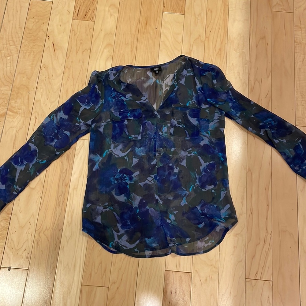 Massimo from Target long sleeved sheer shirt